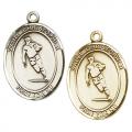  St. Christopher/Rugby Oval Neck Medal/Pendant Only 