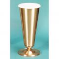  Combination Finish Bronze Altar Vase (A): 7130 Style - 12" Ht 