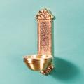  Combination Finish Bronze Holy Water Font: 7130 Style - 3" Dia 