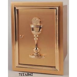  Combination Finish Bronze Tabernacle Wall Safe: 7162 Style - 16.5\" Ht 