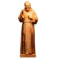  St. Padre Pio Statue - Bronze Metal, 43" - 72"H 