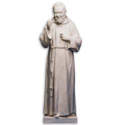 St. Padre Pio Statue in Poly-Art Fiberglass, 43\" - 72\"H 