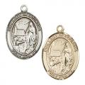  Our Lady of Lourdes Oval Medal/Pendant Only 