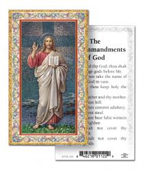  \"The Ten Commandments\" Prayer/Holy Card (Paper/100) 