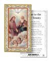  "Prayer to the Holy Trinity" Prayer/Holy Card (Paper/100) 