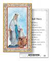  "The Hail Mary" Prayer/Holy Card (Paper/100) 