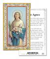  "Prayer to St. Agnes" Prayer/Holy Card (Paper/100) 