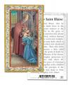  "Prayer to St. Blaise" Prayer/Holy Card (Paper/100) 