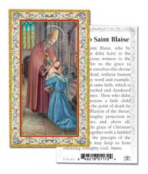  \"Prayer to St. Blaise\" Prayer/Holy Card (Paper/100) 