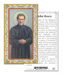  \"St. John Bosco\" Prayer/Holy Card (Paper/100) 