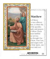  \"Prayer to St. Matthew\" Prayer/Holy Card (Paper/100) 