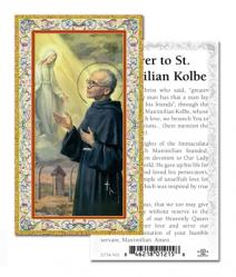  \"Prayer to St. Maxamillian Kolbe\" Prayer/Holy Card (Paper/100) 