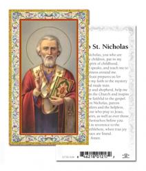  \"Prayer to St. Nicholas\" Prayer/Holy Card (Paper/100) 