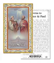  \"Novena Prayer to Sts. Peter & Paul\" Prayer/Holy Card (Paper/100) 