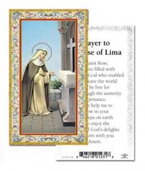  \"Prayer to St. Rose of Lima\" Prayer/Holy Card (Paper/100) 