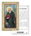  "Prayer to St. Benedict" Prayer/Holy Card (Paper/100) 