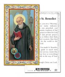  \"Prayer to St. Benedict\" Prayer/Holy Card (Paper/100) 