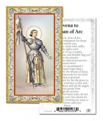  \"Novena to St. Joan of Arc\" Prayer/Holy Card (Paper/100) 