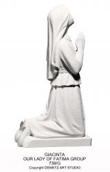  Giacinta Statue for Our Lady of Fatima Group in Fiberglass, 48\" & 60\"H 