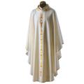  Embroidered Chasuble/Dalmatic in Misto Lana Fabric 