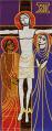  Station 7 - Way of the Cross Tapestry/Banner 