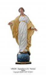  Our Lady of the Smile Statue in Fiberglass, 36\"H 