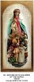  Our Lady w/Children Relief w/Background Panel in Fiberglass, 18" - 48" 