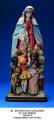  Our Lady w/Children of the World Statue in Linden Wood, 36" - 72"H 
