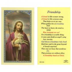  \"Friendship\" Laminated Prayer/Holy Card (25 pc) 