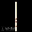  Sacred Heart Paschal Candle #4-2, 2 x 36 