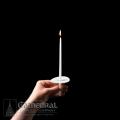  Congregational Stearine Candles 100 per Box 9" Tapers 