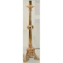  Combination Finish Bronze Paschal Candlestick: 8130 Style - 54\" Ht - 1 1/2\" Socket 