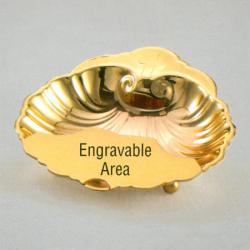  Baptismal Shell with Finger Ring 