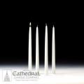  Advent Tapers Box of 4 - 12" 4 White (2 sets) 
