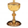  Classical Brass Chalice - 7 7/8" Ht 