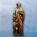  St. Vincent De Paul w/Child Statue in Poly-Art Fiberglass, 76"H 
