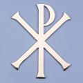  Chi Rho Wall Plaque | 12" | 2 Finishes | Bronze 