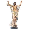  Risen Christ/Resurrection Statue 3/4 Relief No Base in Linden Wood, 36" - 60"H 