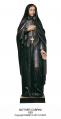  St. Frances Xavier Cabrini Statue in Linden Wood, 36" - 60"H 