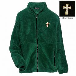  Clergy Ice Berg Fleece Full Zipper Jacket (100% Poly) 