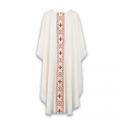  Two-Color Gold Metallic Banding Priest Chasuble 