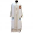  Marian/Our Lady of Guadalupe Overlay/Deacon Stole in Primavera Fabric 