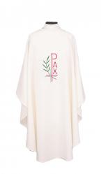 Pax, Cross & Leaf Chasuble 