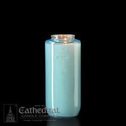  5 Day Offering - Light Blue Glass Bottle Style (12/cs) 