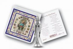  OUR LADY OF THE ROSARY CATHOLIC POCKET STATUE (3 PK) 
