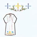  Embroidered Multi-Color Adult/Clergy Alb 