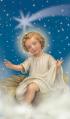  BABY JESUS WITH STAR HOLY CARD (100 PC) 