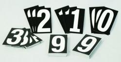  Hymn Board Extra Numeral Set | Size 5\" Numerals 