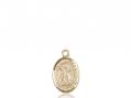 St. Bridget of Sweden Neck Medal/Pendant Only 