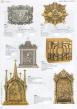 Satin & Statuary Bronze Finish in Oak or Walnut Housing "Eucharist" Tabernacle: 9631 Style - 18" Ht 